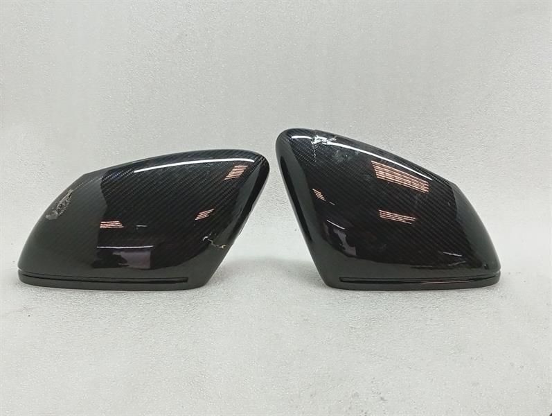 Porsche 911 992 Rear View Mirror Covers 992857527J Carbon with Defects RHD