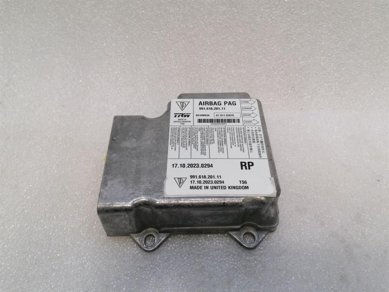 Porsche Boxster GT4RS Spyder Safety Module ECU 99161820111 Air Control Unit SRS