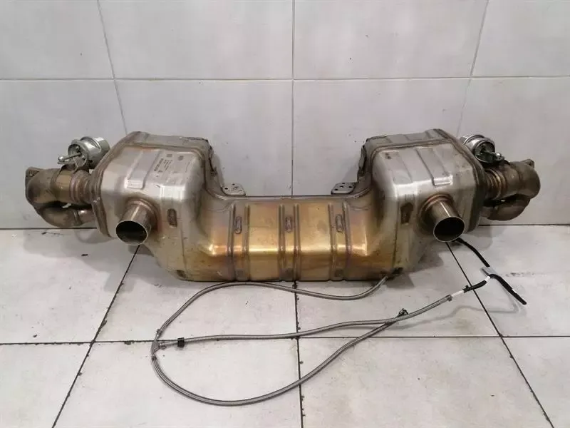 Porsche Boxster GT4RS Spyder exhaust silencer 9GT251053B muffler
