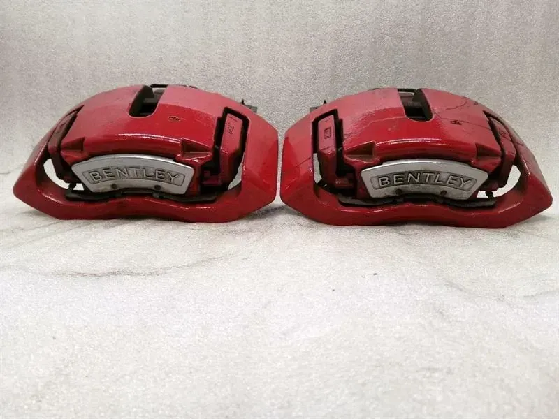 BENTLEY CONTINENTAL GT Brake Caliper 3W0698479F Caliper RED SET BRAKE SYSTEM