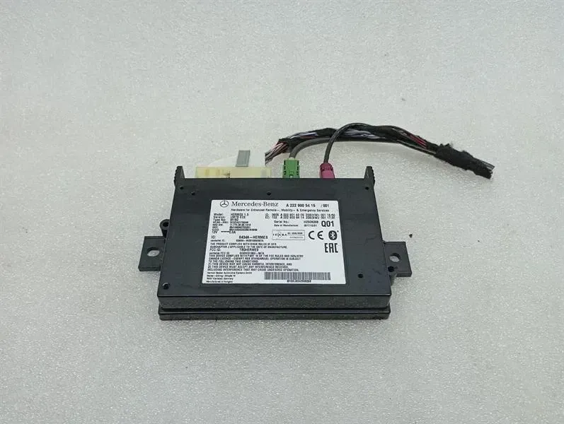 Mercedes C Class W205 Electronic Module A2229005415 Telematics Control Unit