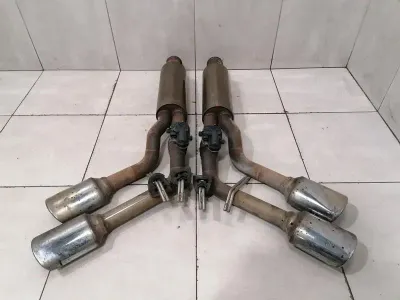 Mercedes G W463A W464 18-24 G63 AMG Exhaust Silencer Sport Set Kit G63 Exhaust