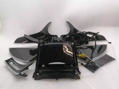 Mercedes CL W217 Fornir A2226801502 Listwa ochronna z drewna topolowego RHD SET