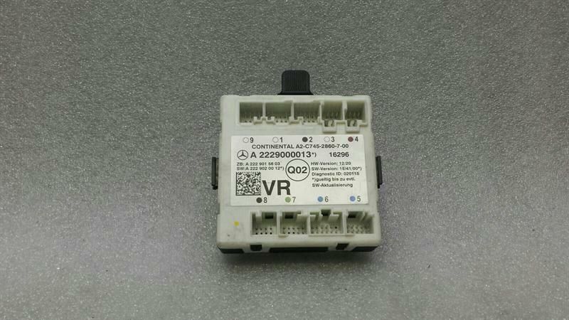 Mercedes C63 AMG W205 Right Door Module A2229000013 Door Control Unit Right