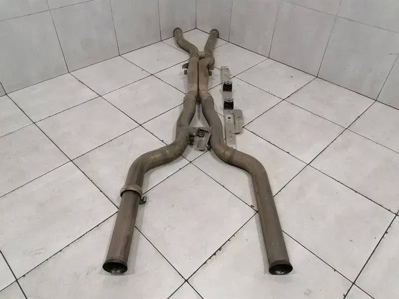 Mercedes C63 AMG W205 Exhaust Silencer A2054906401 Exhaust X PIPE M177 V8