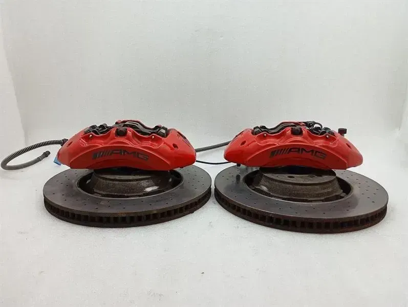 MERCEDES C W205 BRAKE CALIPER A2054216998 FRONT SET BRAKE CALIPER C63 AMG