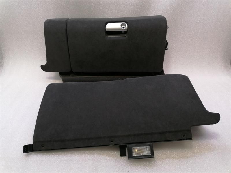 Porsche 911 997 Alcantara Glovebox Set + LOGO 99755244302 RIGHT HANDLE RHD