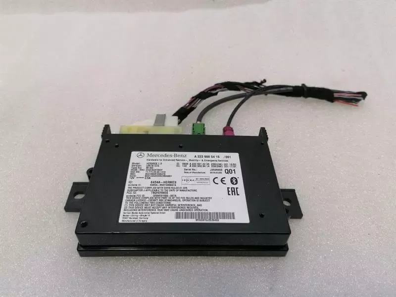 Mercedes C Class W205 Communication Module A2229005415 Bluetooth Control Unit