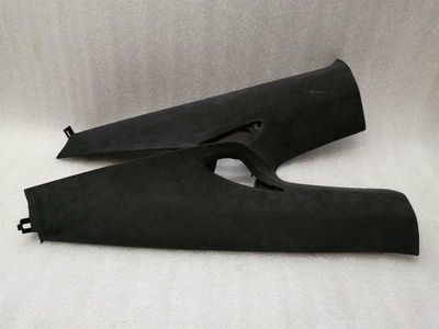 Ensemble de garnitures de poteau C en Alcanara pour Porsche 911 991 99155518701 C Ensemble de garnitures en saule