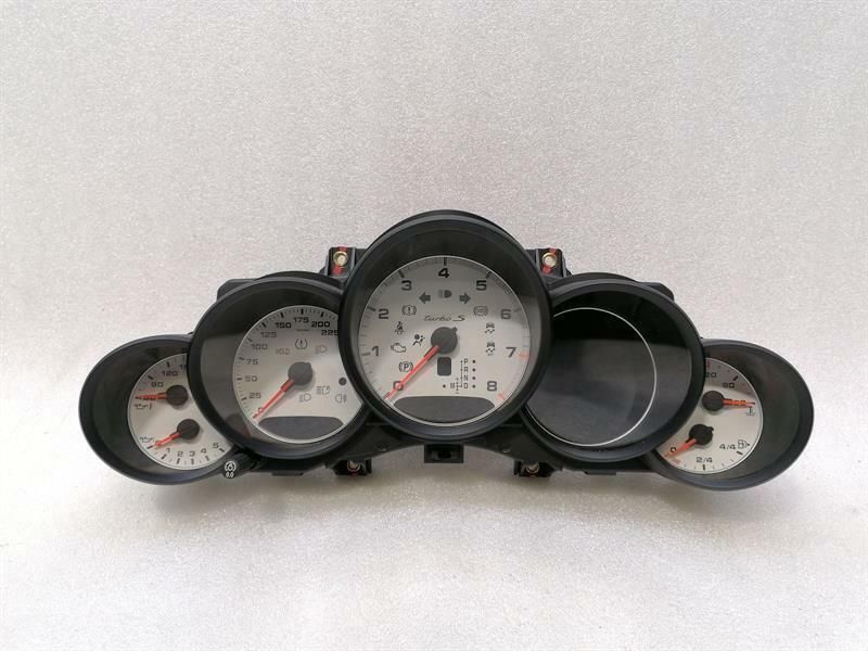 Porsche 911 991 Instrument Cluster 99164198758 Speedometer SPEEDOMETER TURBO S WHITE
