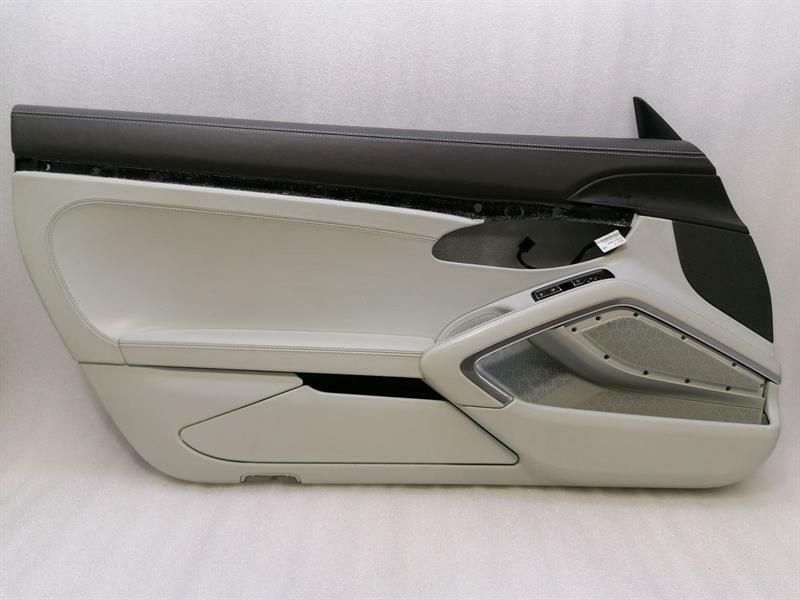 Porsche 911 991 door card front 991555203 door trim front left pebble grey