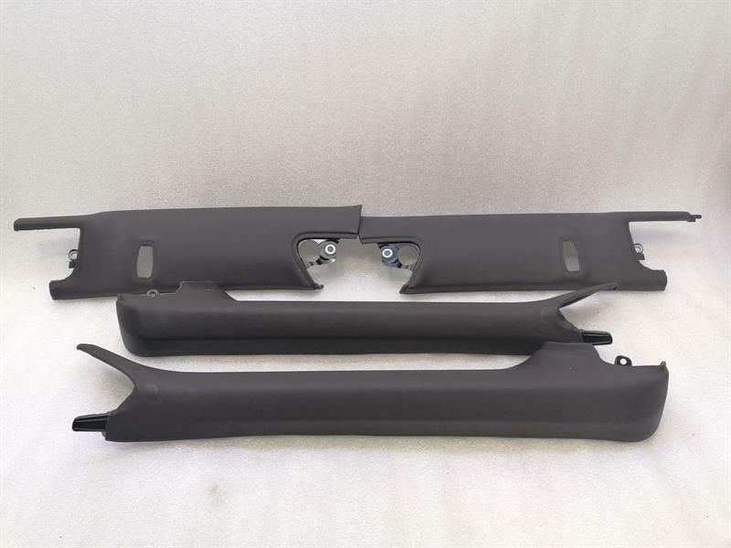 PORSCHE 911 991 99155545501 CONVERTIBLE LEATHER A-PILLAR LEATHER PILLAR ESPRESSO SET