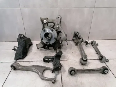 Porsche 911 991 Задна дясна главина 99133161212 Корпус на колесен лагер Заден Re Turbo Комплект