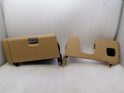Boîte à gants Porsche 911 991 99155220308 LuxorBeige GUIDON DROIT ENTIÈREMENT EN CUIR RHD