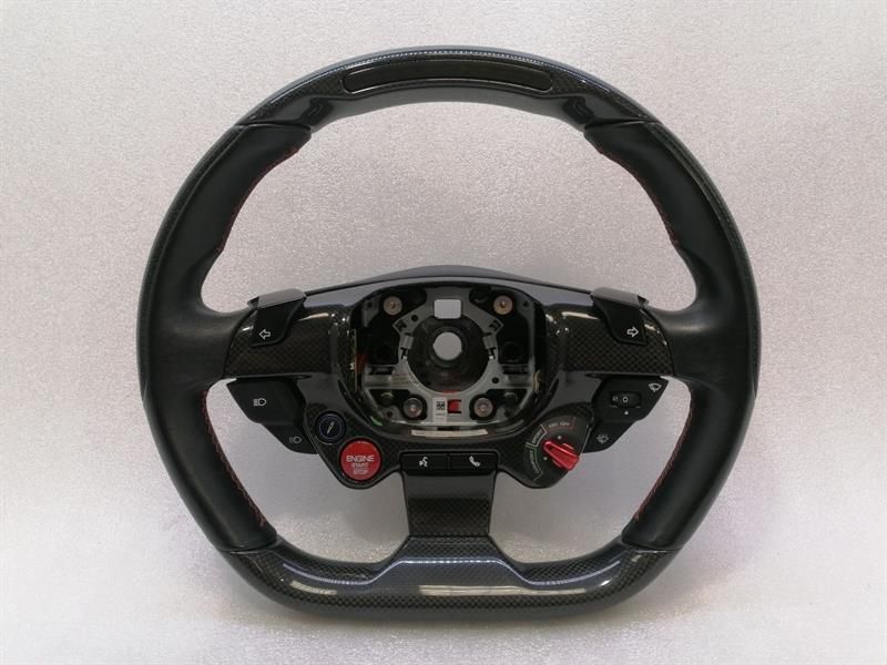 Ferrari Portofino Race Display Carbon Leather Steering Complete 335910 CIDL LED