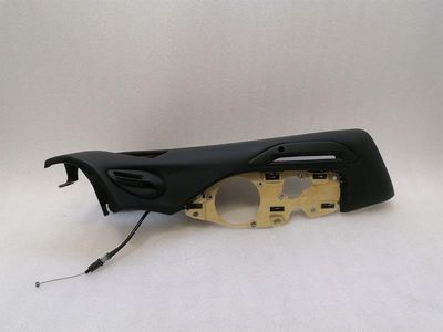 FERRARI PORTOFINO F164 89327300 LH ROOF HOOD FLAP COVER TRIM BLACK LEATHER