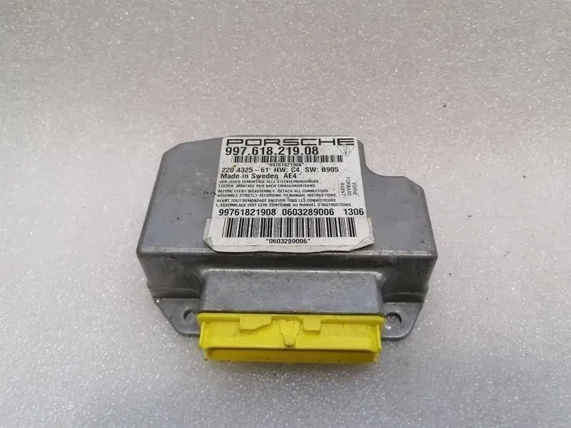 Porsche 911 997 Safety Module ECU 99761821908 Air Control Unit SRS Convertible Only
