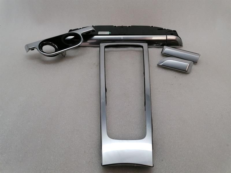 Porsche 911 991 aluminium cup holders set + veneer 99155219301 RHD RIGHT HANDLEBAR