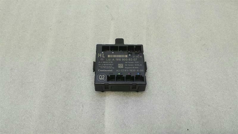 Mercedes GLS X166 rear left door module A1669006307 door control unit rear Li