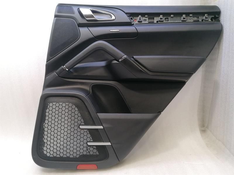 Porsche Cayenne 958 door card rear right 7P5867212G door panel rear leather