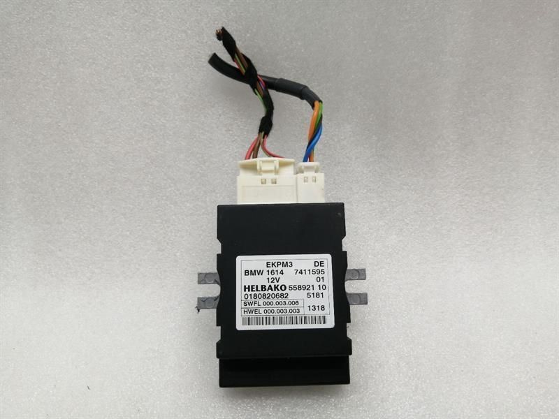 BMW M4 F82 electronic module 7411595 control unit fuel pump control module