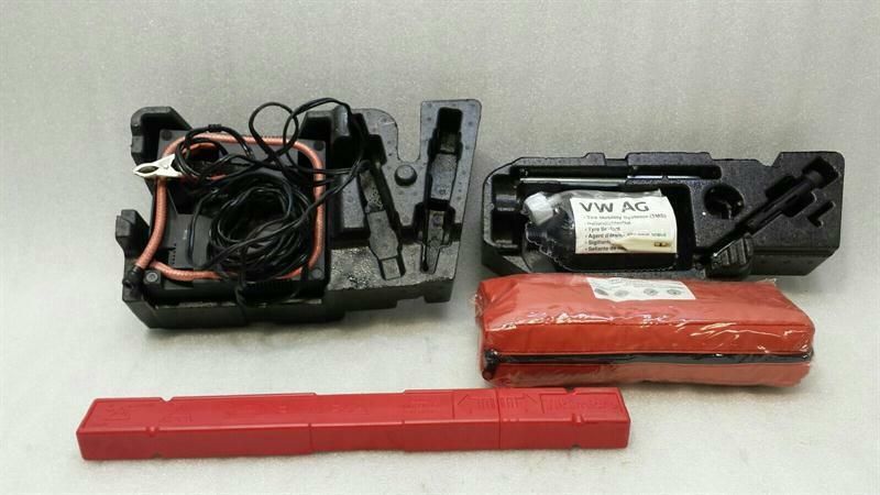 Porsche Cayenne 958 92A Saver Kit 7PP860282A First Aid Kit + Pump Tyre Pump