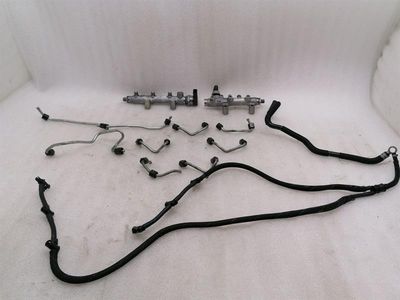 Porsche Cayenne 958 92a Fuel Rail 057130764AE Injection Strip Pipe Distributor SET