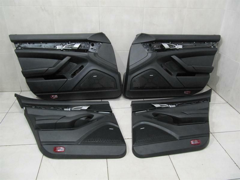 Porsche Panamera 970 FULL LEATHER TURBO GTS door card set door trim MK2