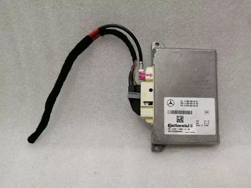 Mercedes S-class W221 Distronic+ Modules A0009004601 Distronic Radar Control Unit