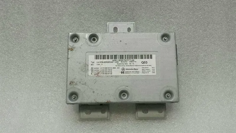 Mercedes CLS W218 Multimedia Interface A1729009302 ECU