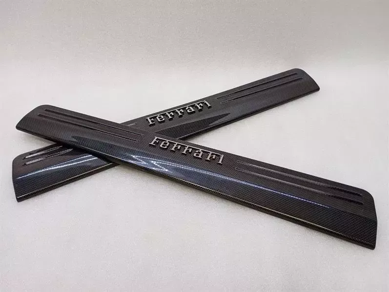 Ferrari 458 488 F142 Door Sill 85982400 Door Sill Trim Set Carbon Genuine