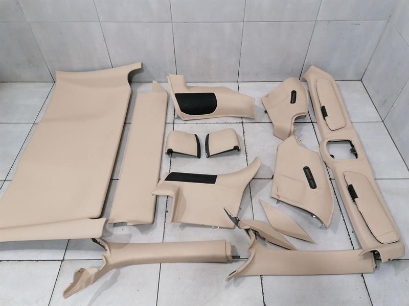 Ferrari 458 F142 Spider Roof Lining 847262 Headliner LEATHER CREAM LEATHER