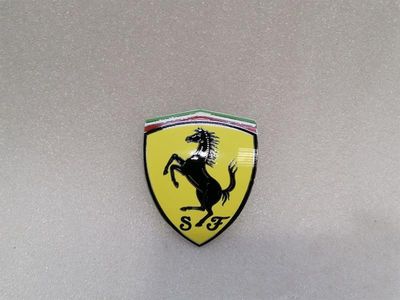 FERRARI 458 F142 SPIDER 82746100 SQUADRA CORSE SHIELD BADGE -SHIELD BADGE- LOGO
