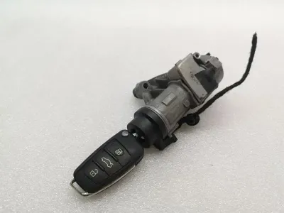 Audi RS4 8E B7 Engine IGNITION KEY 4B0905851Q Engine Control Unit KEY Ignition Lock