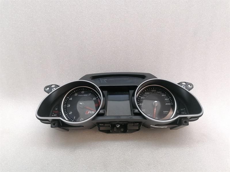 Audi RS5 8T Instrument Cluster 8T0920984E Speedometer MPH