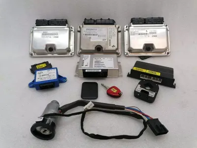 Ferrari F430 430 F131 Scuderia Spider 16M ECU 226587 Engine Control Unit SET