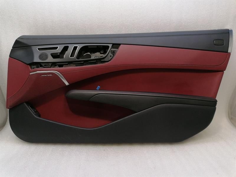 Mercedes SL R231 Front Right Door Card A2317205601 RHD BENGAL RED 3D93
