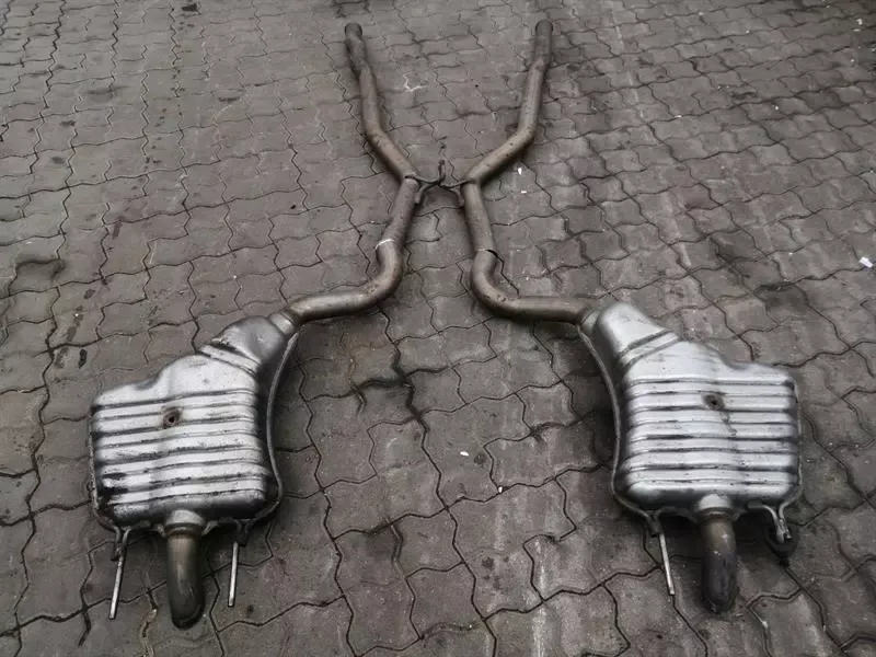 Mercedes S-class W221 exhaust silencer A2214900935 exhaust OM642 DIESEL V6