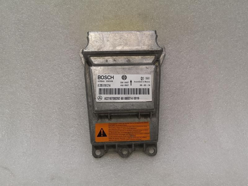 Mercedes S-Class W221 Safety Module ECU A2218708292 Air Control Unit SRS