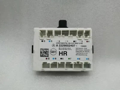 Mercedes S-Klasse W222 RRH Türmodul A2229002407 Türsteuergerät Hinten Rechts