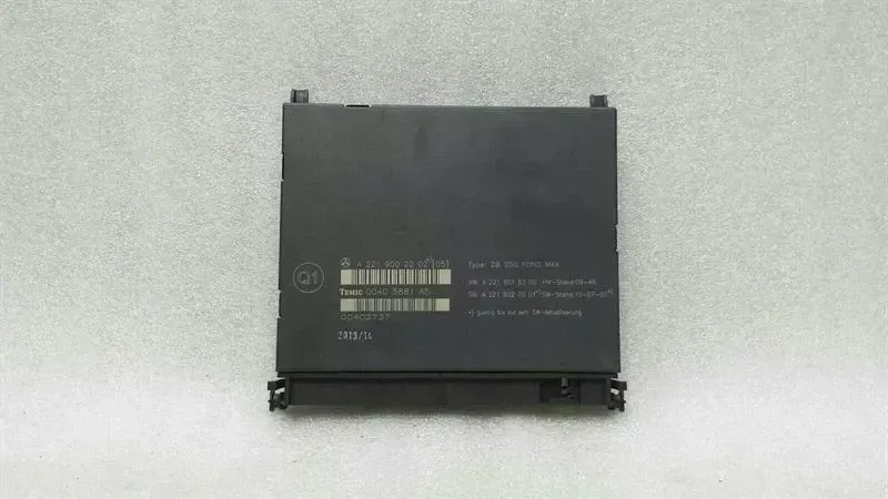 Mercedes S-Class W221 Rear Seat Module A2219002202 Seat Rear Control Unit.