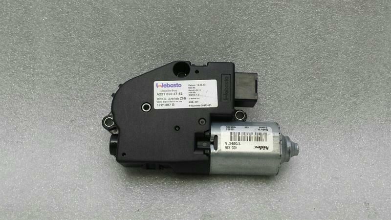 Mercedes S-Class W221 Sun Roof Engine A2218204742 Sunroof Motor Panoramic