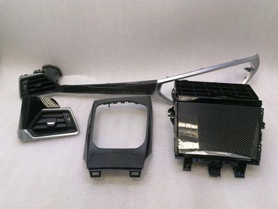 BMW 4 M4 G82 G22 Placage 809459205 RHD CARBONE SET Bande de recouvrement