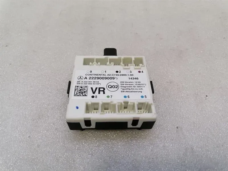 Mercedes S-Class W222 Door Electronic Module A2229009009 Control Unit FRH RIGHT