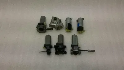 Mercedes S W221 Vänster framsätesjustering Motorsats Ryggstöd A2219100380 Set