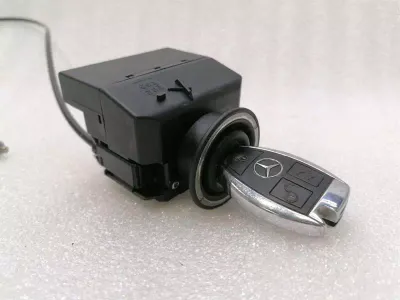 Interrupteur d&#39;allumage et clé pour Mercedes CLS W219 A2115452308, unité de commande EZS.
