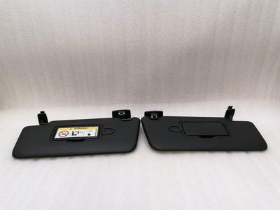 Mercedes GLS X166 Black Sun Viewfinder Set A1668109300 Sun Bezel Black