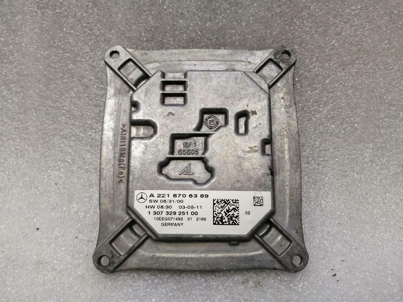 Mercedes S-Class W221 LED Ballast A2218706389 Xenon Ballast