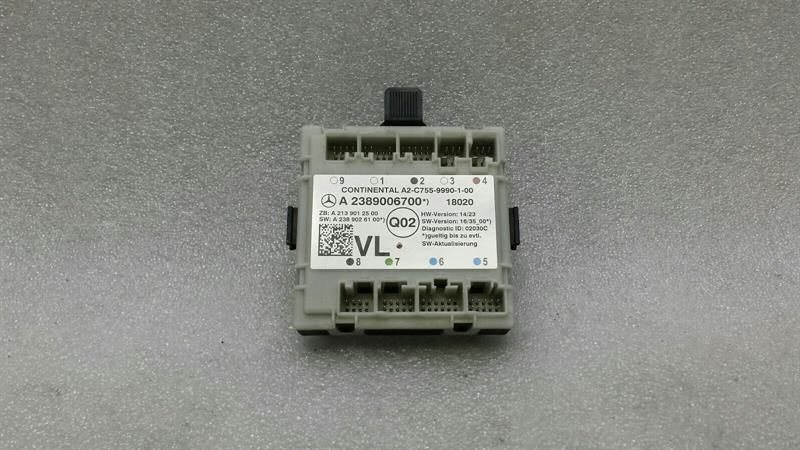 MERCEDES E W238 ELECTRONIC MODULE A2389006700 ECU CONVERTIBLE CONVERTIBLE