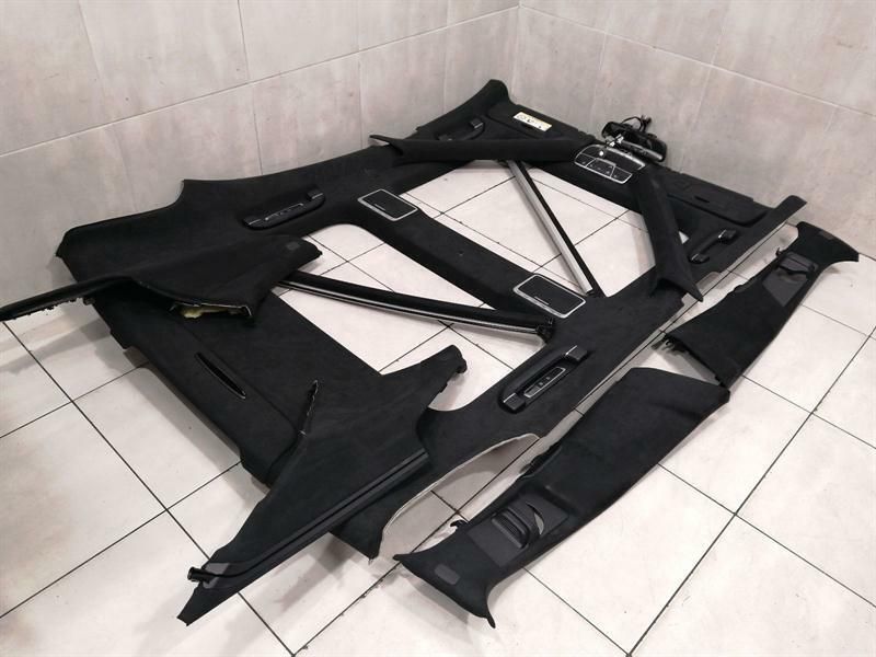 Mercedes S LWB DESIGNO W222 ALCANTARA Roof Lining A2226905103 Sky SET